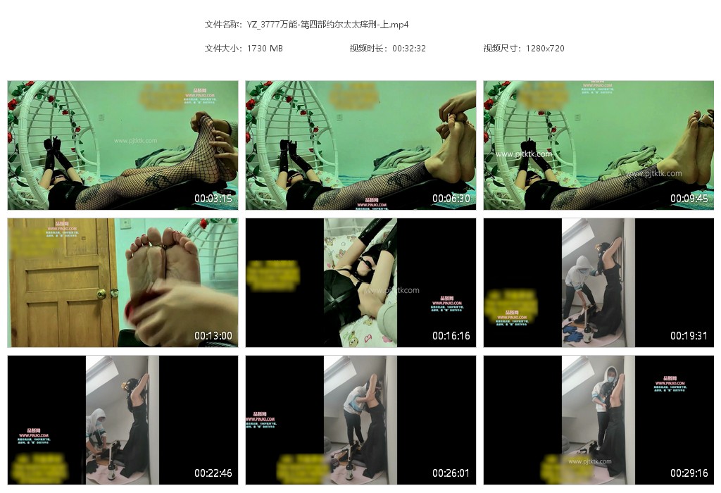 YZ_3777万能-第四部约尔太太痒刑-上