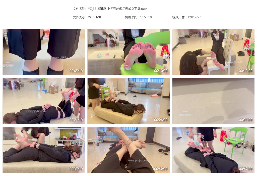 YZ_3815媚娘-上司强制虐足调教女下属